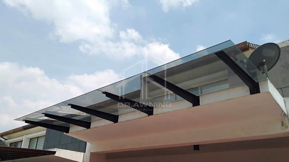 Safety Laminated Glass Roof
