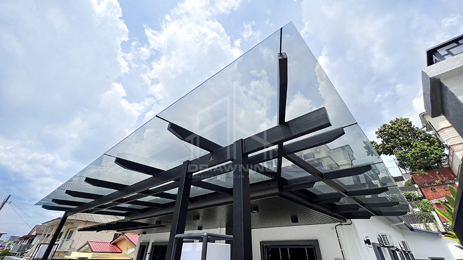 Safety Laminated Glass Roof