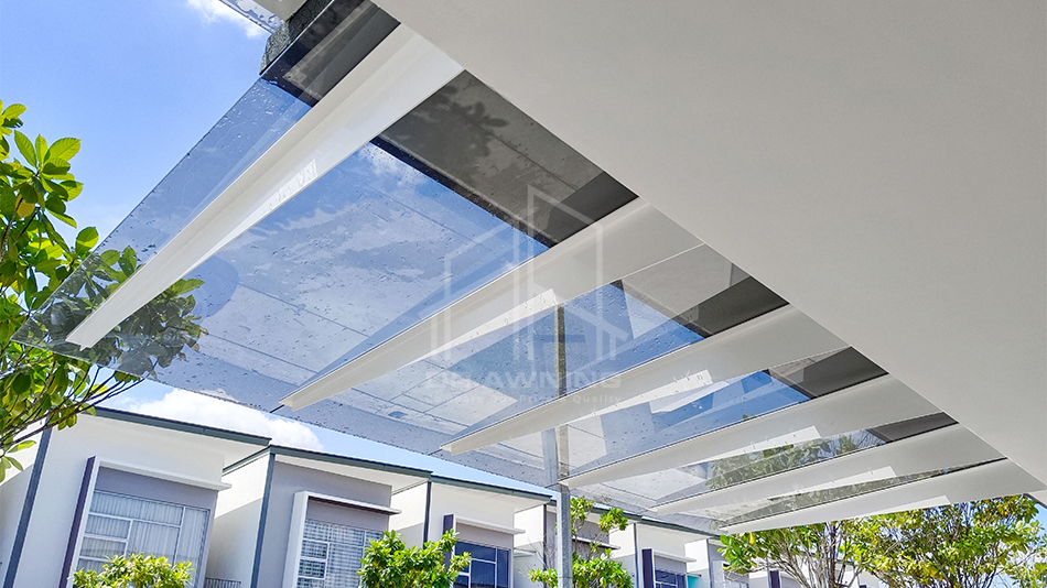 Safety Laminated Glass Roof